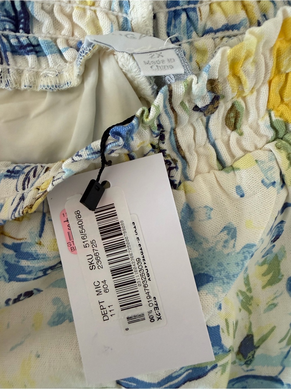 Sugarlips Amalfi Lemon Print Blouse and Short Outfit - Picture 3 of 8